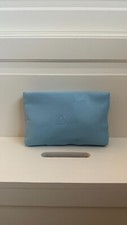 Dior Pochette trousse make up ecopelle interni logo dior cd color tiffany celest