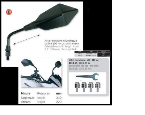 Coppia specchietti far - coppia,
