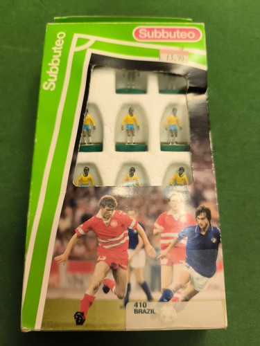 Subbuteo 410 brasile - brasile, completo