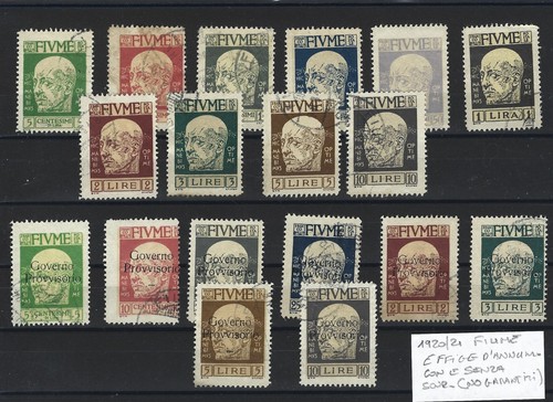 1920 fiume effige - -,