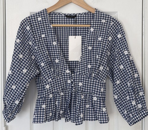 Camicia zara blu navy - zara,