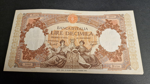 10000 lire capranesi - lire,