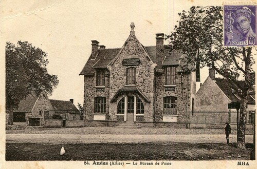 Carte audes bureau poste - de,