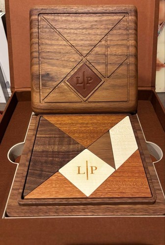 Raro puzzle legno loro - in,