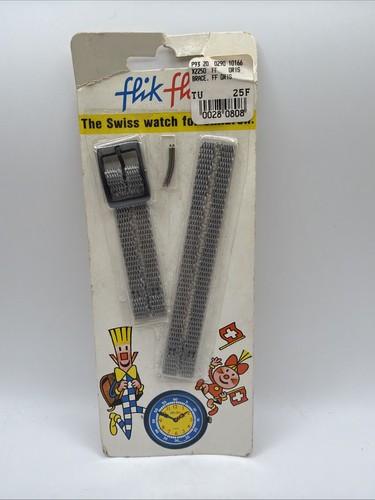 Bracelet flik flak gris neuf - bracelet,