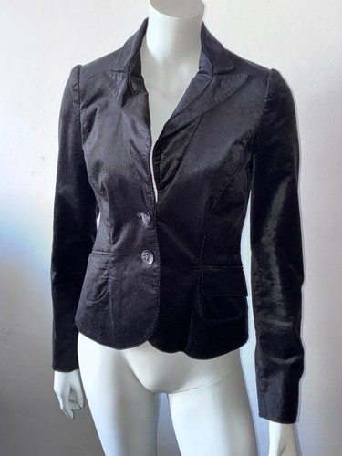 Blazer nero velluto - , come