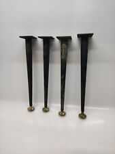  piede in  Metallo E ottone anni 50 - 60  mobili poltrona divano modernariato 