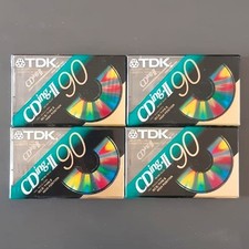 4 Cassette Audio TDK CDIng II