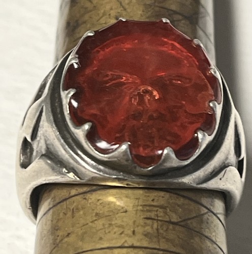 Anello uomo sterling teschio - anello,