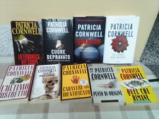 Lotto 9 libri PATRICIA CORNWELL – Gialli Thriller - 4 copertina rigida