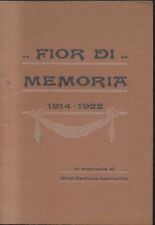FIOR DI MEMORIA poesie in dialetto barese - Giovanni Laricchia 1923 Casini libro