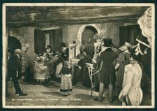 Roma Città Museo di Saltarello Romano Costumi PIEGA FG cartolina VK2362