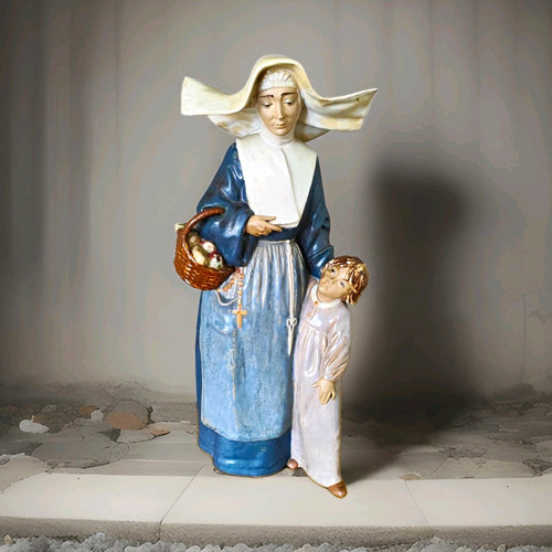 Statua porcellana lladró - statua,