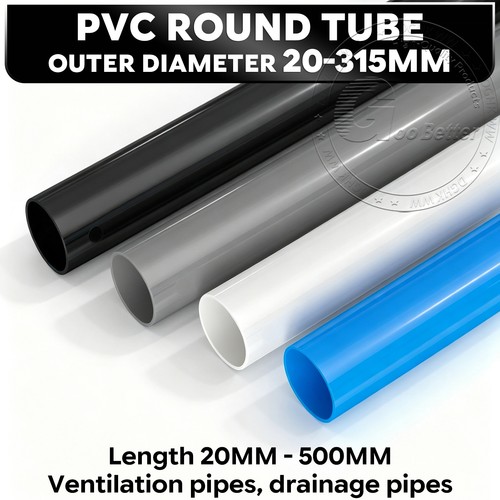 Tubo tondo pvc 20mm 500mm - pvc, 20mm-500mm
