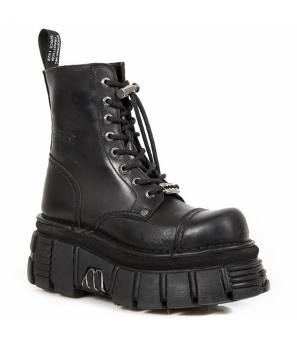 Botas piel militar unisex - botas, new
