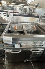 Friggitrice doppia vasca a gas 25+25S90 €1500 Wathsapp 3483663611 Paolo