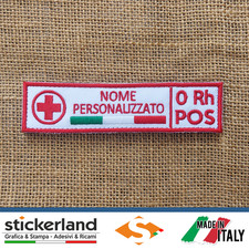 Toppa patch croce rossa - toppa,