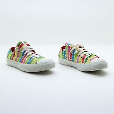 Converse Marimekko USATE  Uk 7  (Cod.SS4041) donna tela bianco a pois
