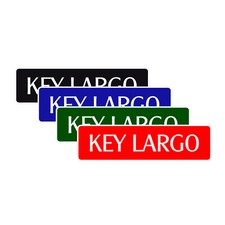 Key Largo Florida Street Sign