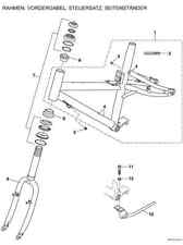 SFM / Sachs FORCELLA RUOTA
