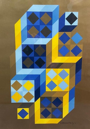 Serigrafia firmata victor - firmata,