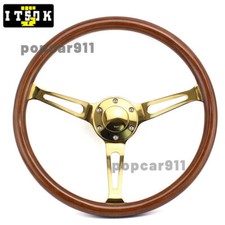 15inch wood steering wheel - wood,