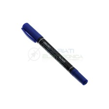 Penna Pennarello blu per circuiti stampati basetta ramata vetronite bachelite