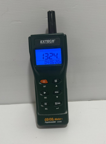 Extech co250 - extech,