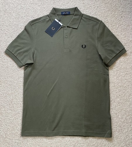 Polo fred perry verde corona - fred,