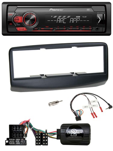 Pioneer dab 1din mp3 volante - dab,