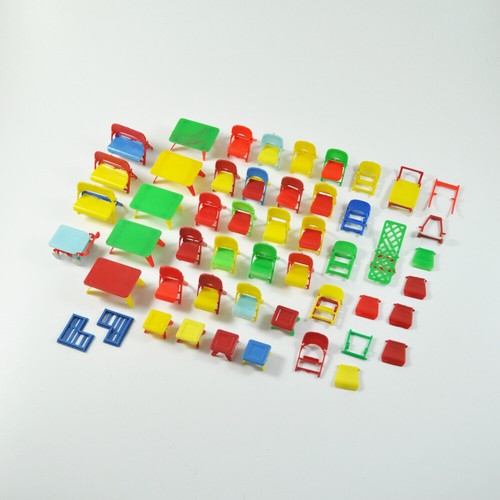 Set sedie per bambole plastica - per,