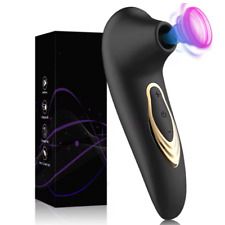 Vibratore Succhia Clitoride e Capezzoli - 10 Velocità, Sex Toy Donna, carica USB