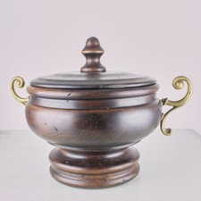 porta caramelle in legno vintage