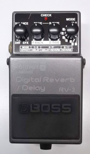 Boss digital reverb - rv-3, delay