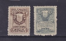 SAN MARINO 1910 STEMMI 1-15