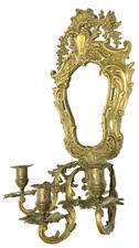 Coppia grandi applique a - coppia, di
