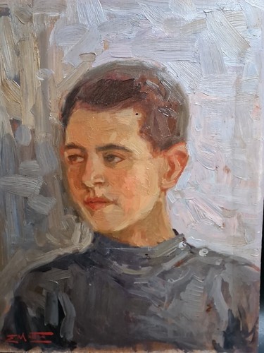 Dipinto olio tavola - dipinto,