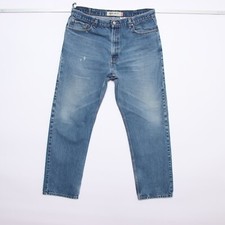 Levi's 505 W40 L32 Regular Fit (Cod.Q616) Jeans Denim Uomo vintage Levis