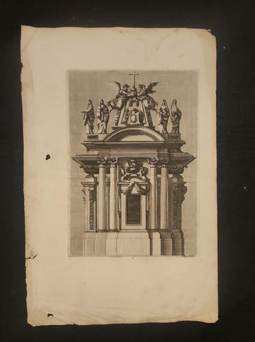 Mausoleo pala altare barocco - mausoleo,