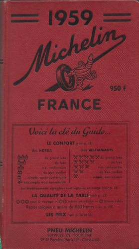 Michelin guida rossa - rossa, france
