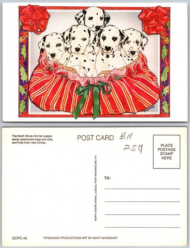 Cartolina sacco regalo - cartolina, natale