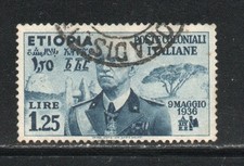 RRC 1936 Colonie Etiopia VEIII