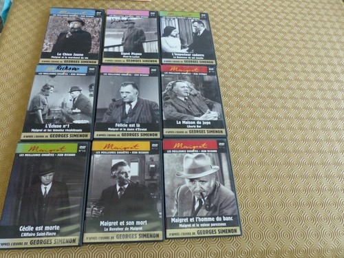 Dvd maigret enquêtes de - maigret,