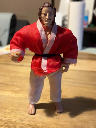 Ninja and his combat master - and,