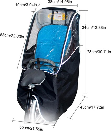 Coprisedile antipioggia bici - coprisedile,