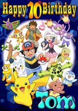 POKEMON Biglietto Auguri Buon