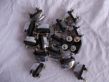 GRETSCH blocchetto cromato 16 pezzi x grancassa batteria OTTIMO USATO  ???