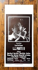 LOCANDINA MANIFESTO POSTER CINEMA IL PADRINO PARTE II COPPOLA AL PACINO FILM GUN