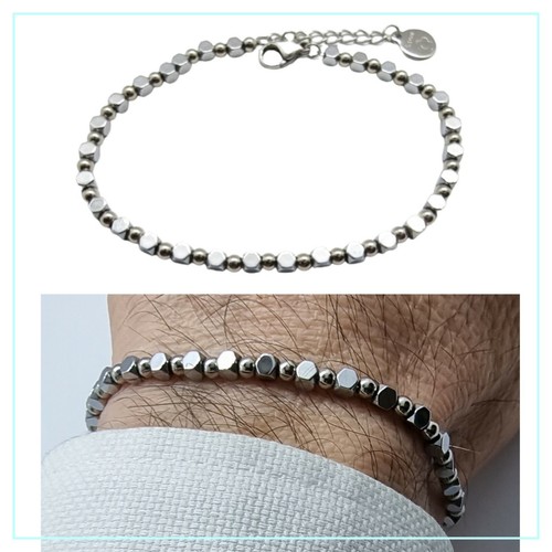 Bracciale uomo acciaio - da,