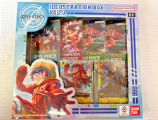 One Piece Illustration Box Vol.3 English Promo Card OP08 OP11 OP12 OVP Sealed